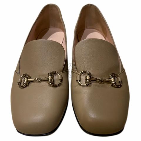 Gucci hot sale loafers nude